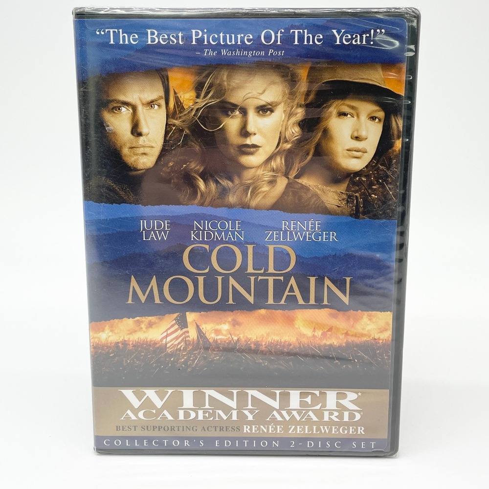 Cold Mountain‎ DVD Collectors Edition 2 Disc Set Zellweger Kidman Law Drama